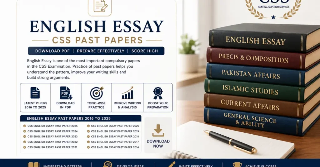 English Essay CSS Past Papers